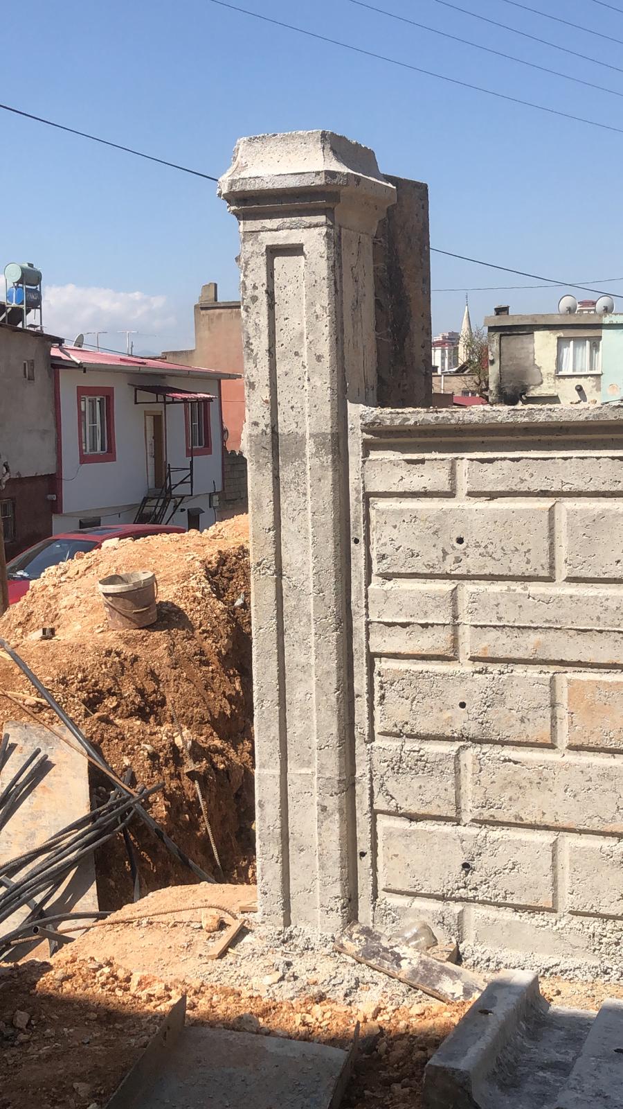 Çevre Duvarı Sütun